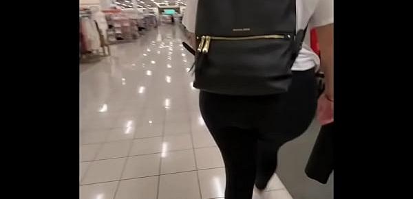  flashing my ass in public store, turns me on and had to masturbate in store restroom